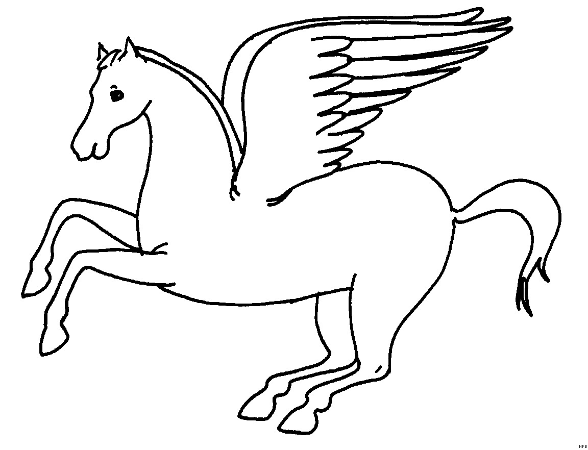 Ausmalbilder Pegasus
 Pegasus 3 Ausmalbild & Malvorlage Sonstiges