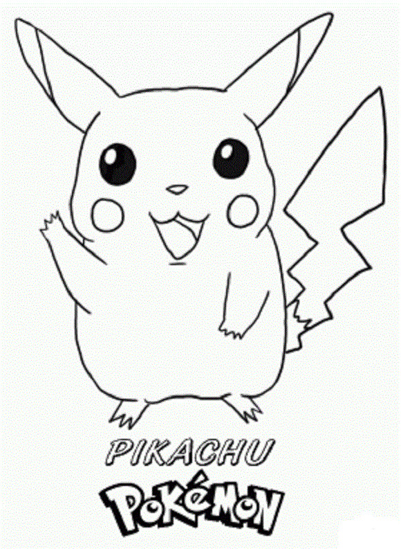 Ausmalbilder Pikachu
 Pokemon 3