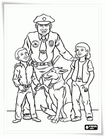 Ausmalbilder Polizist
 Ausmalbilder zum Ausdrucken Polizei Ausmalbilder