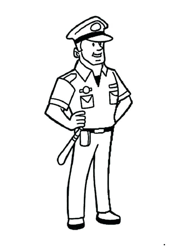 Die 20 Besten Ideen Für Ausmalbilder Polizist Beste