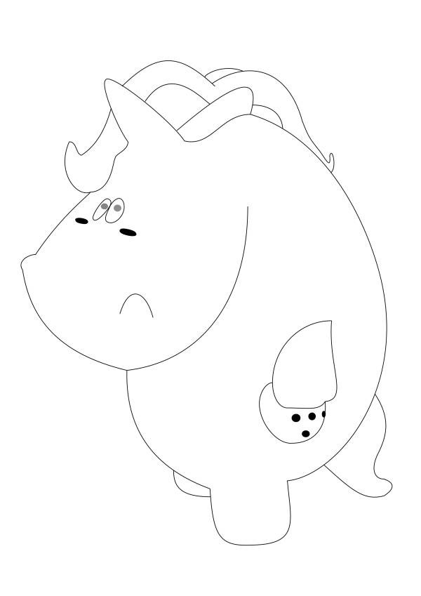 Ausmalbilder Pummeleinhorn
 Ausmalbilder