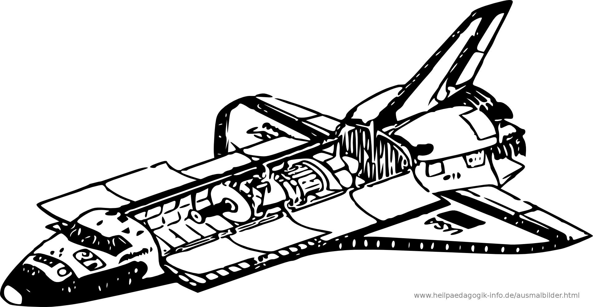 Ausmalbilder Rakete
 Ausmalbilder Raketen und Weltall