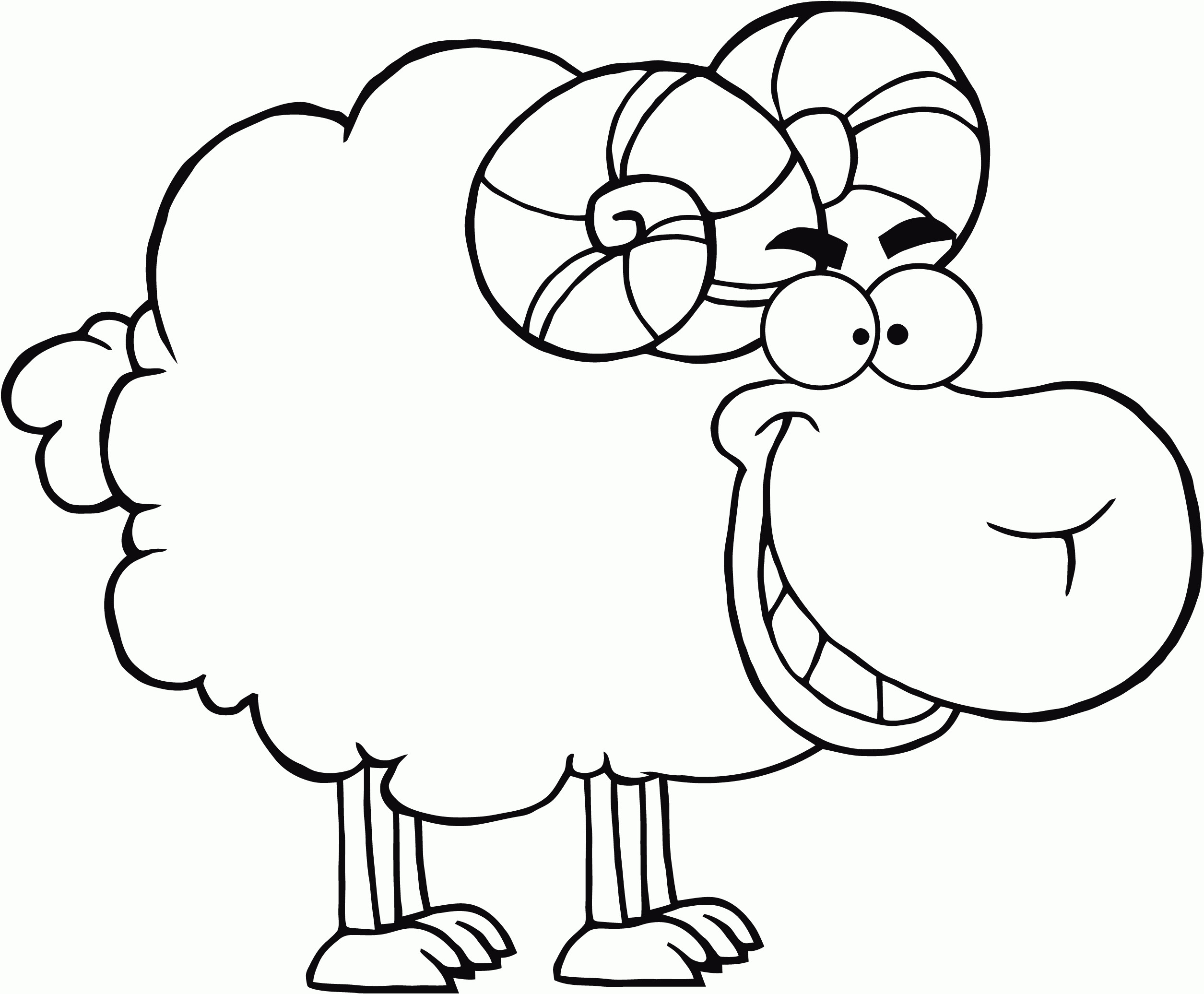 Ausmalbilder Schafe
 Schaf Malvorlagen Kostenlos Zum Ausdrucken Ausmalbilder