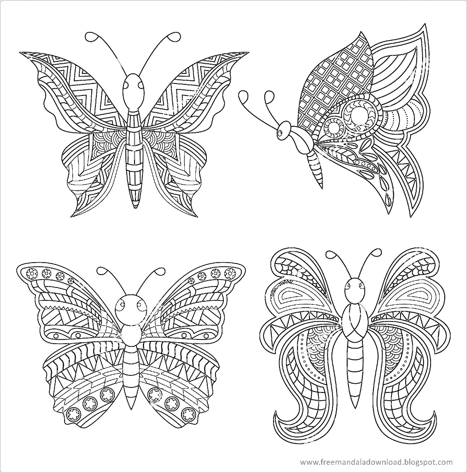 Ausmalbilder Schmetterling Mandala
 malvorlagen fr erwachsene bestimmt fr mandala