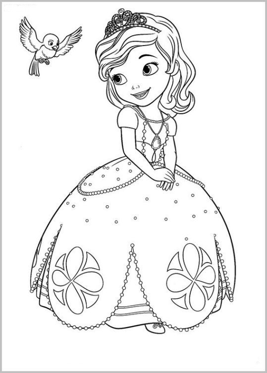 Ausmalbilder Sofia Die Erste
 sofia erste Colouring Pages