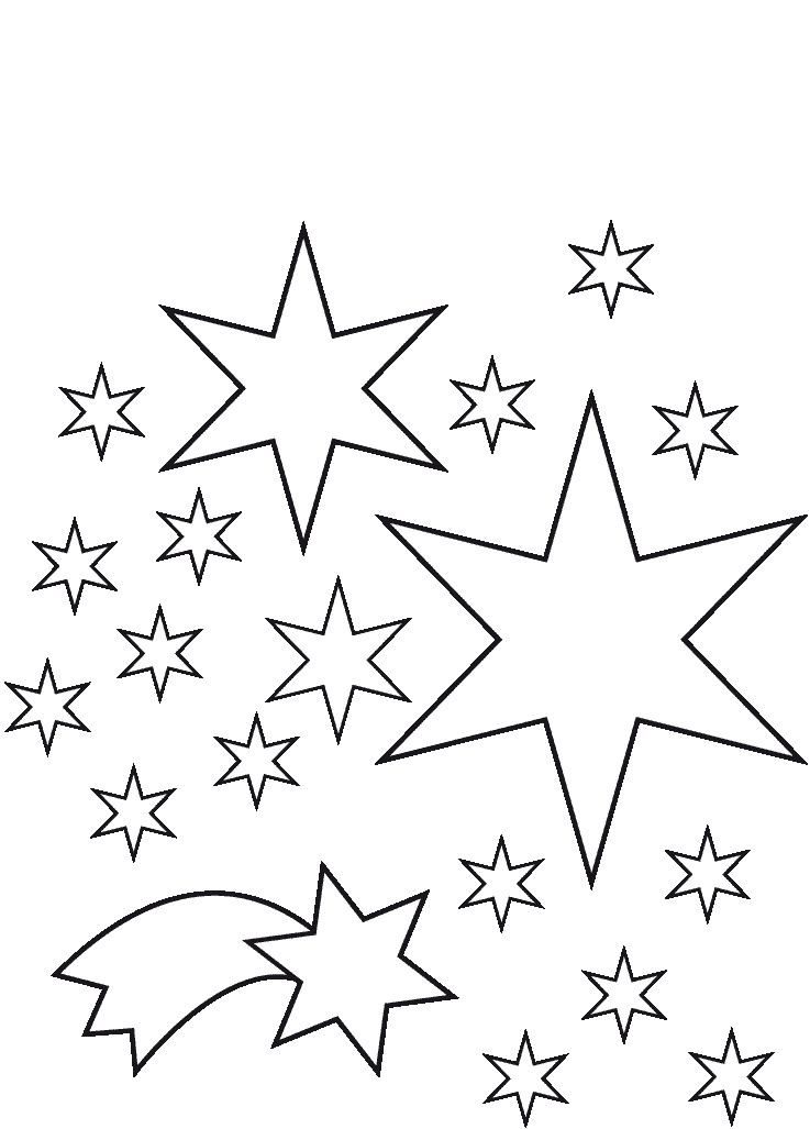 Ausmalbilder Stern
 Sterne zum Ausmalen Malvorlagentv