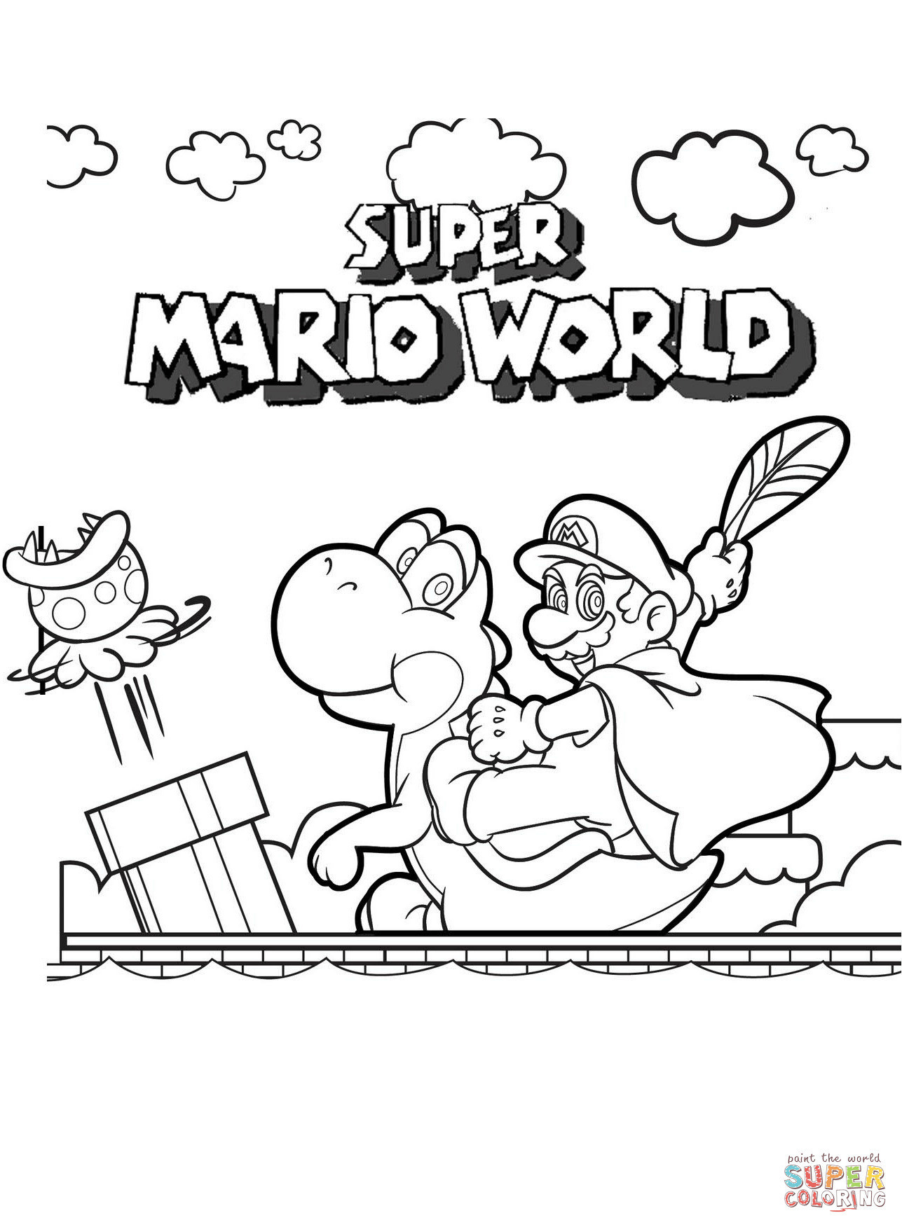 Ausmalbilder Super Mario 3D World
 99 Das Beste Von Ausmalbilder Super Mario 3d World