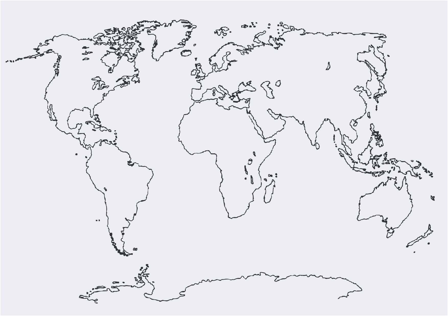 Ausmalbilder Weltkarte
 Weltkarte Vorlage