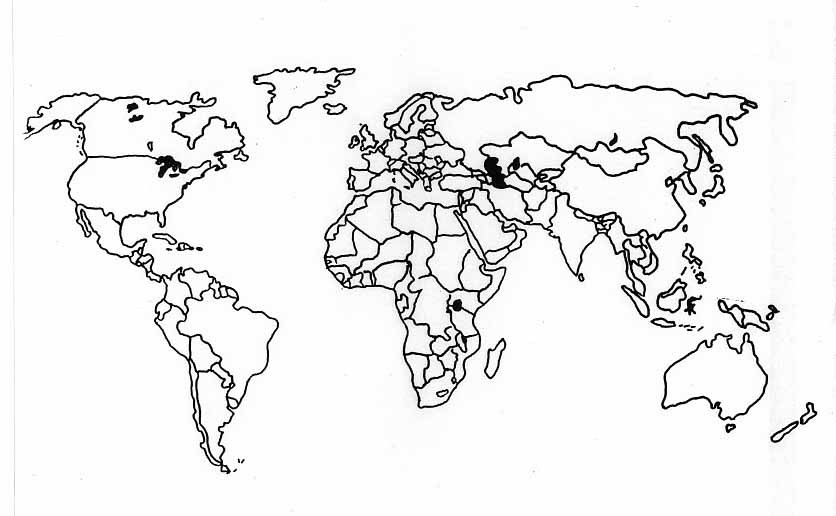 Ausmalbilder Weltkarte
 Malvorlagen fur kinder Ausmalbilder Weltkarte kostenlos