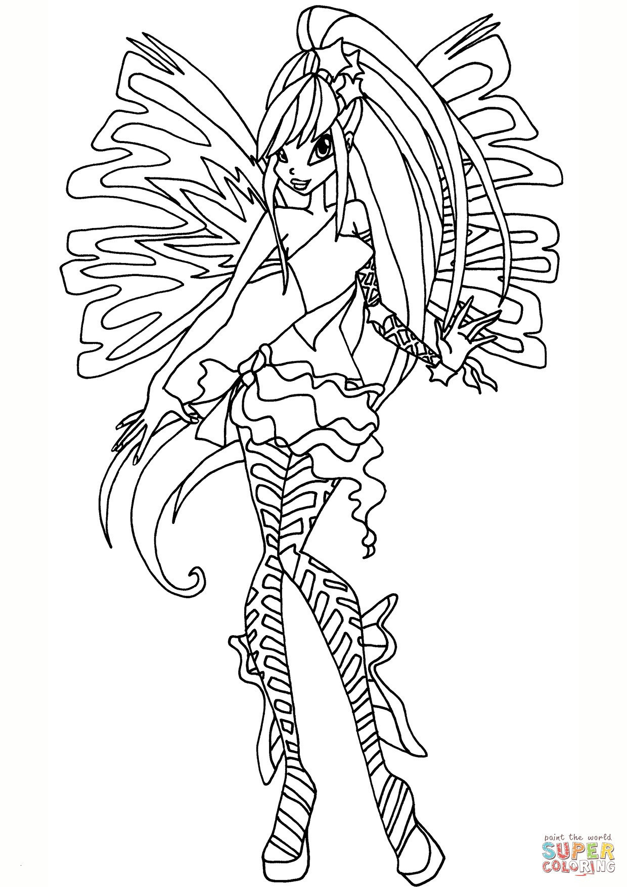 Ausmalbilder Winx
 Awesome Winx Club Coloring Pages – spurl