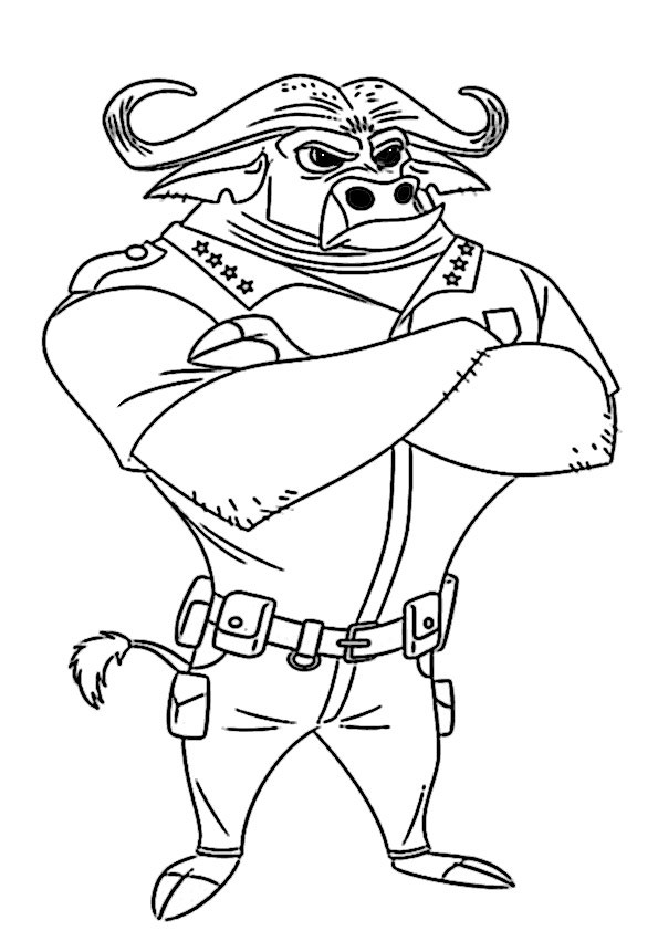 Ausmalbilder Zoomania
 zoomania 6