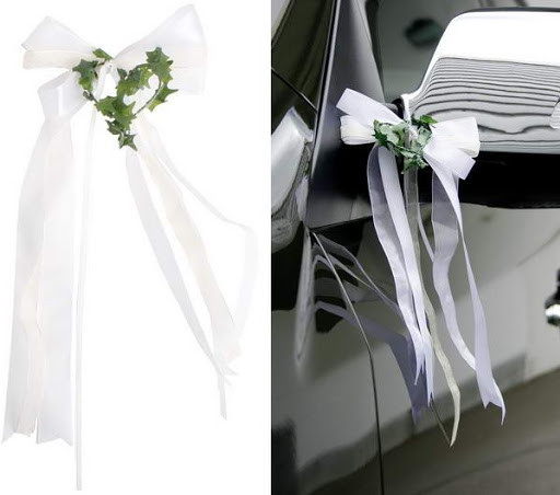 Autoschmuck Hochzeit Günstig
 Autoschmuck für Hochzeit selber machen Autodekoration