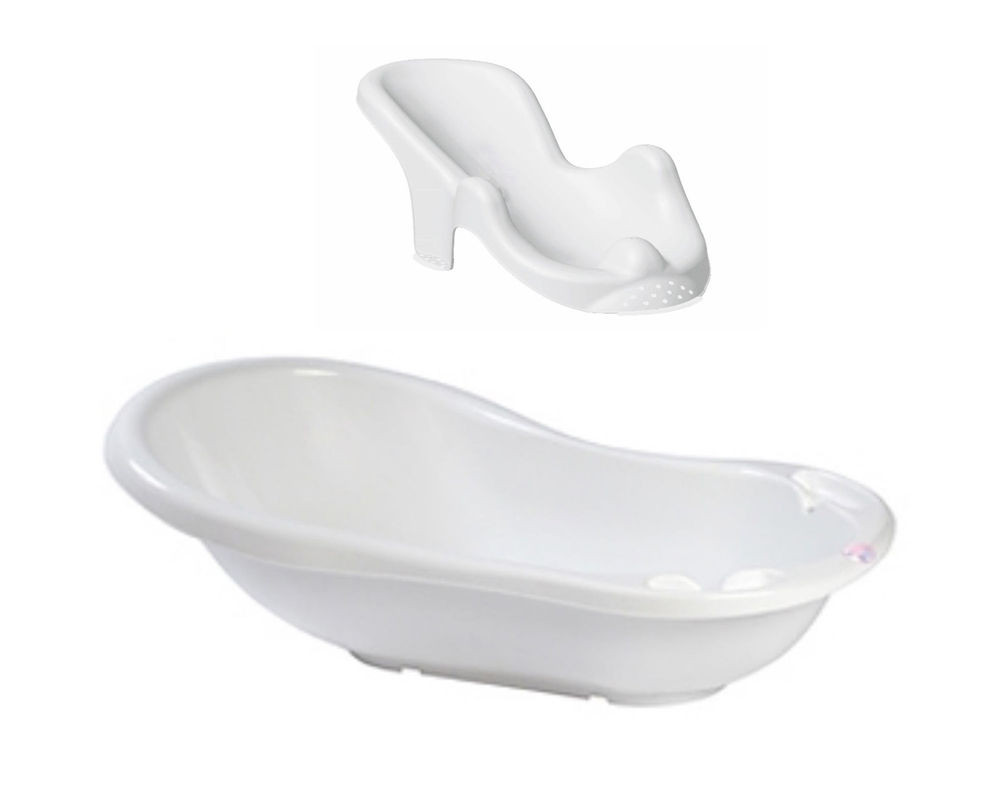 Baby Badewanne
 Baby Badewanne XXL 100 cm Badewannensitz weiß