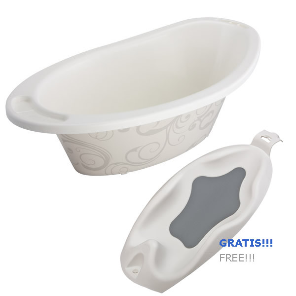 Baby Badewanne
 rotho StyLe Baby Badewanne mit GRATIS Badewanneneinsatz