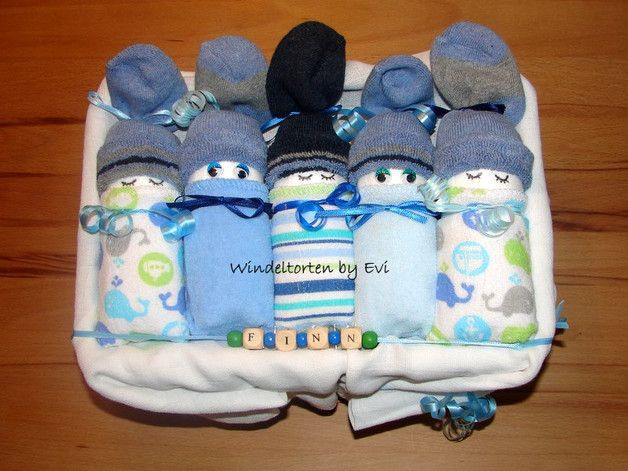 Baby Geschenke Junge
 Windelbabys Junge Babygeschenk Windeltorte