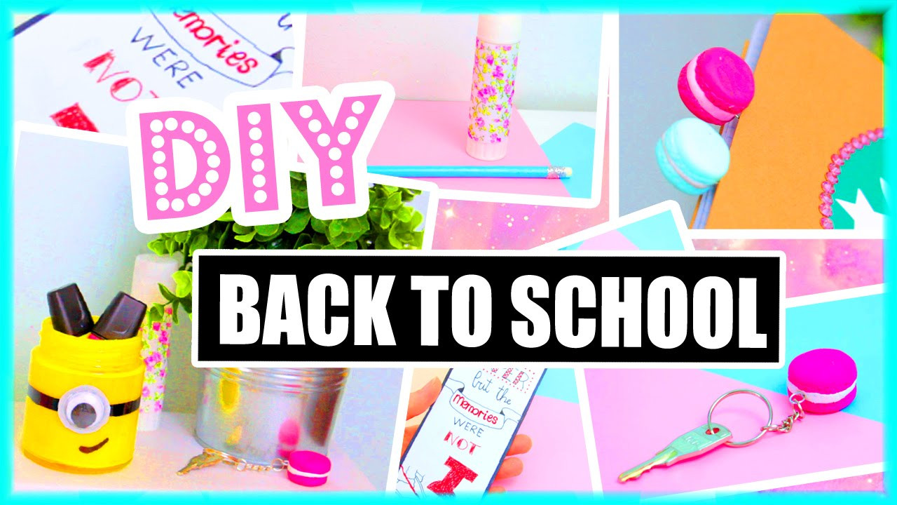 Back To School Diy
 DIY Back To School Ideas & Supplies Paper Towns Minions