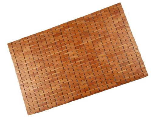 Badematte Holz
 ᑕ ᑐ Badematte Holz Badvorleger Holz Fußmatte Holz