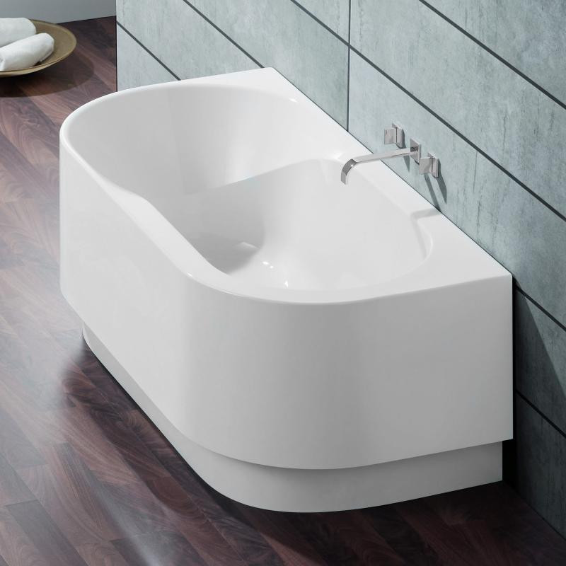 Badewanne Mit Schürze
 Hoesch SPECTRA Halbrunde Badewanne mit angeformter Schürze