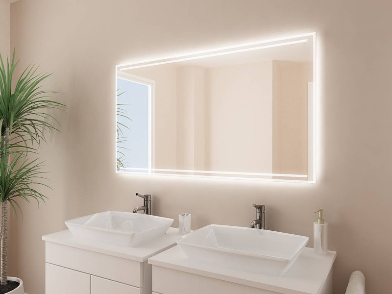 Badspiegel Mit Led Beleuchtung
 Badspiegel mit LED Beleuchtung Arkadia Badspiegel