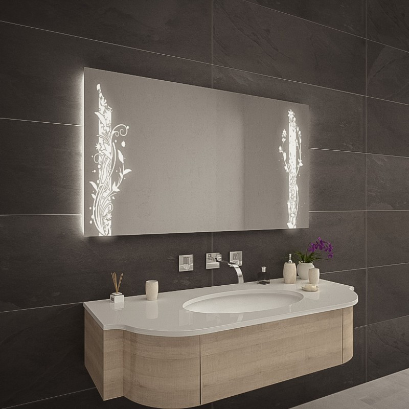 Badspiegel Mit Led Beleuchtung
 Badspiegel mit LED Beleuchtung F135L2V