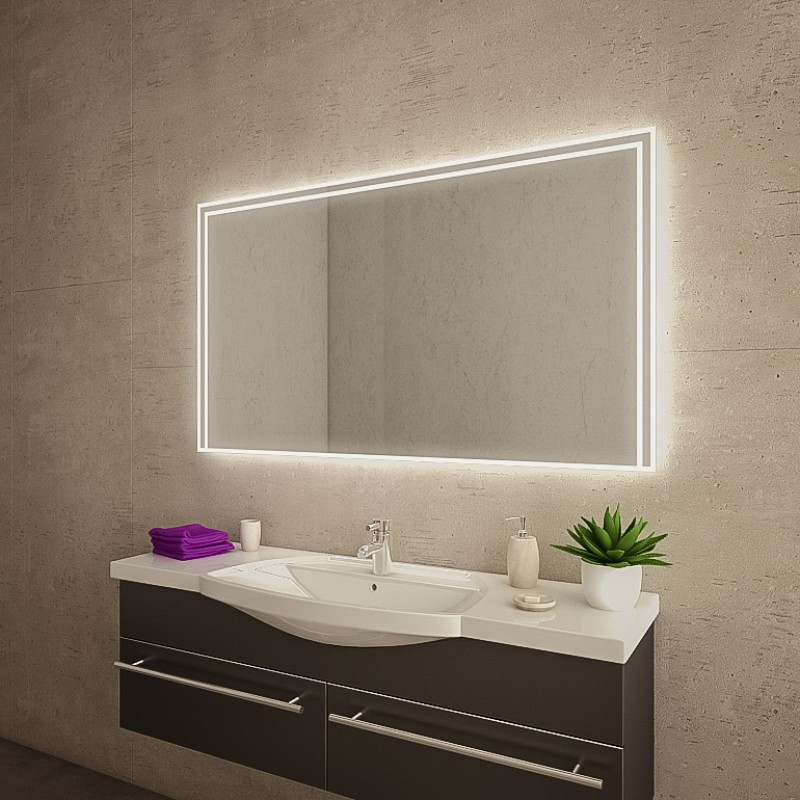Badspiegel Mit Led Beleuchtung
 Mojacar Badspiegel mit LED Beleuchtung online kaufen