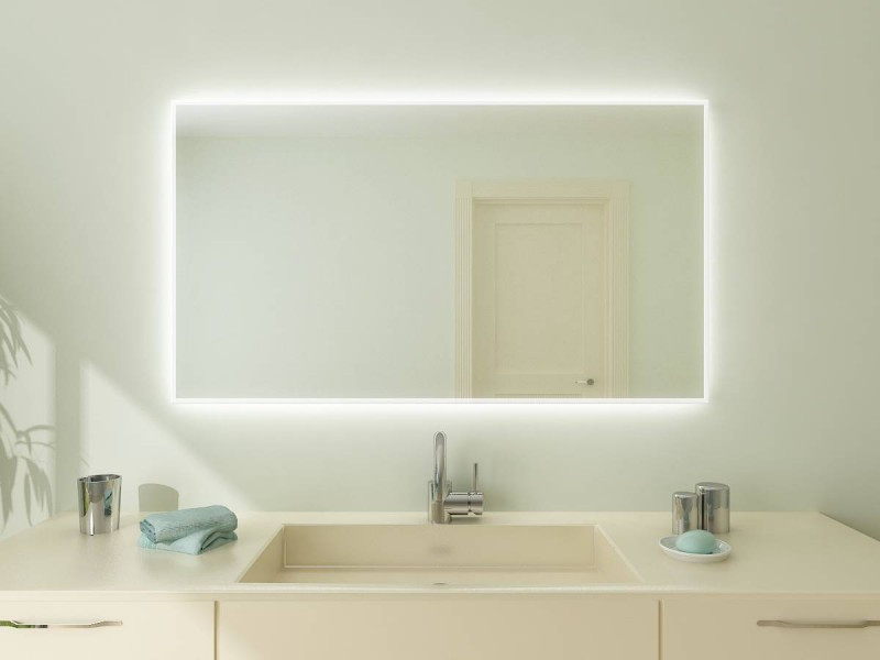 Badspiegel Mit Led Beleuchtung
 Badspiegel mit LED Beleuchtung Apollo Badspiegel
