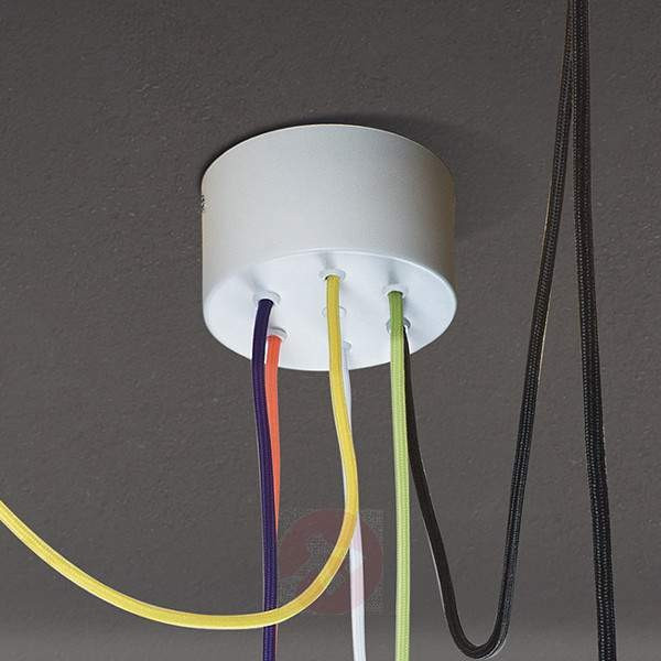 Baldachin Lampe
 Baldachin Lampe CableCup Weiß Aus Silikon Prompte Montage