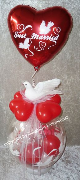 Ballon Hochzeit
 Geschenk im Ballon Hochzeit Geldgeschenk