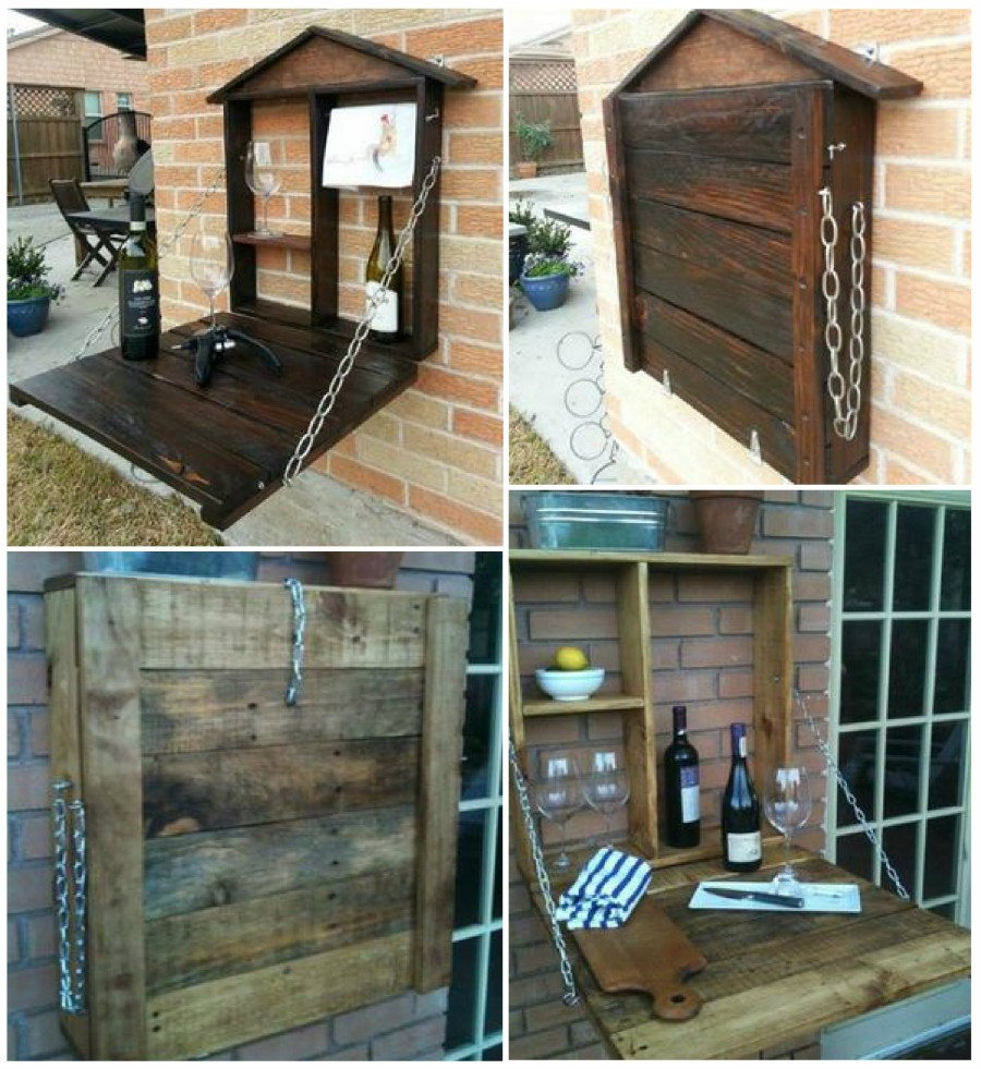 Bar Diy
 50 Wonderful Pallet Furniture Ideas and Tutorials