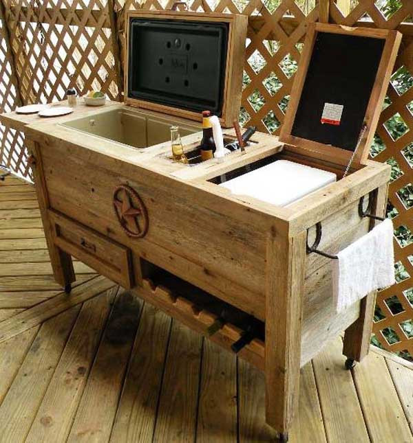 Bar Diy
 26 Creative and Low Bud DIY Outdoor Bar Ideas