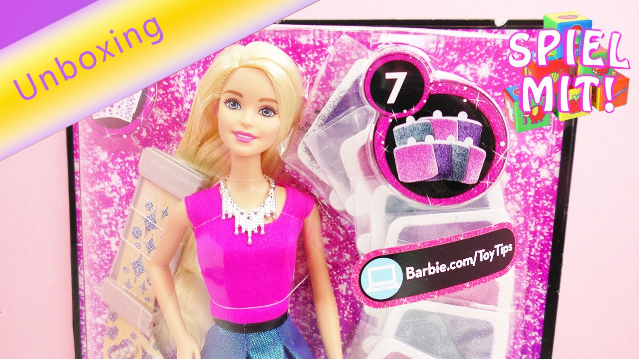 Barbie Frisuren
 Barbie Glitzer Haar Set