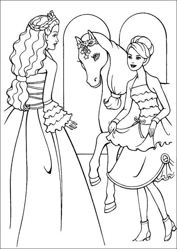 Barbie Malvorlagen
 Free Coloring Pages Barbie Coloring Pages