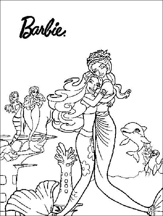 Barbie Meerjungfrau Ausmalbilder
 Ausmalbilder Barbie 15