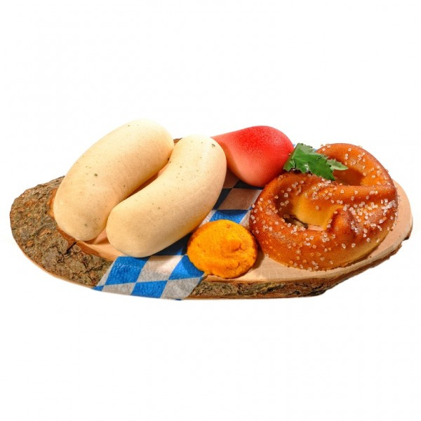 Bayerische Geschenke
 bayerische Brotzeit auf Baumscheibe Marzipan