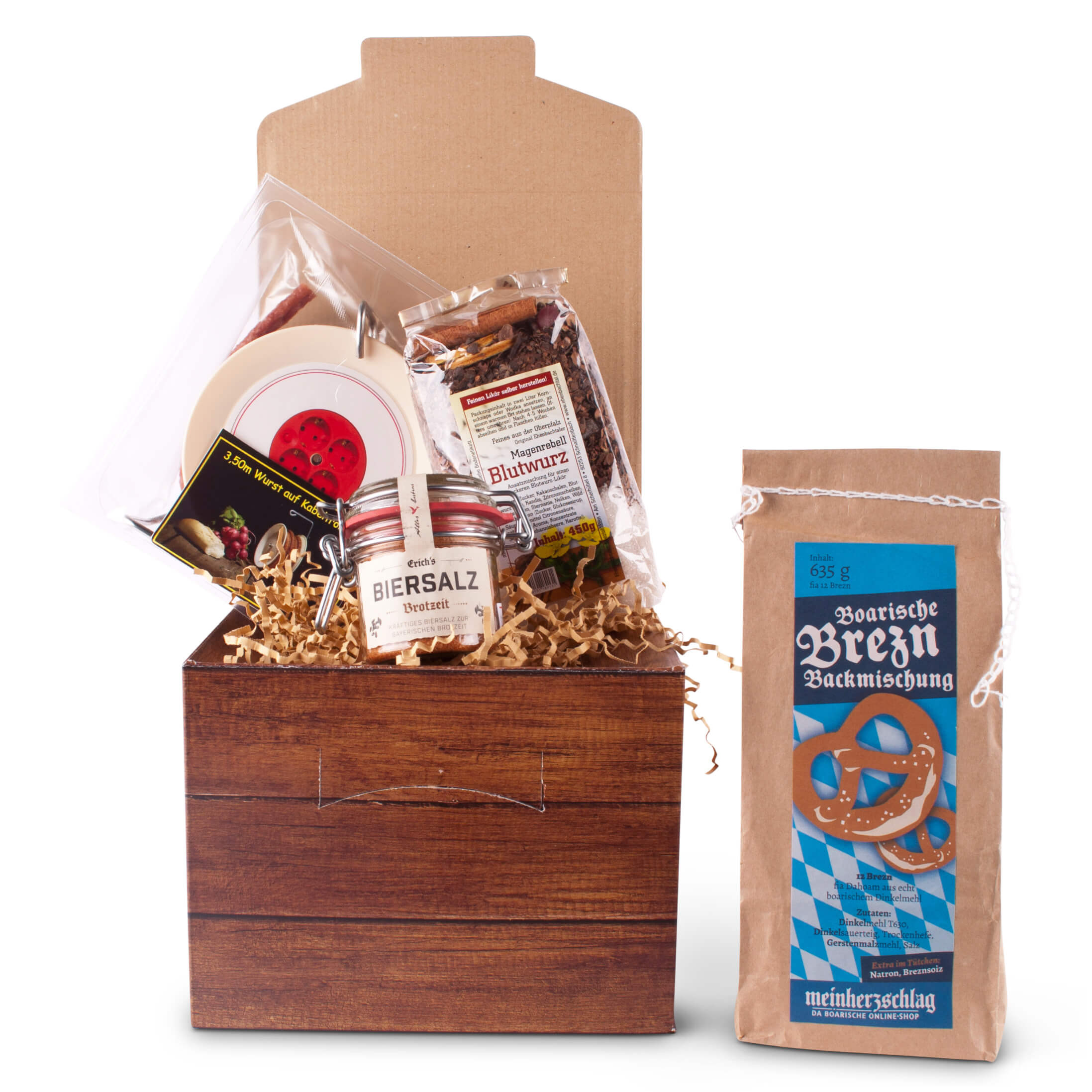 Bayerische Geschenke
 Geschenkbox "Bayerische Spezialitäten"