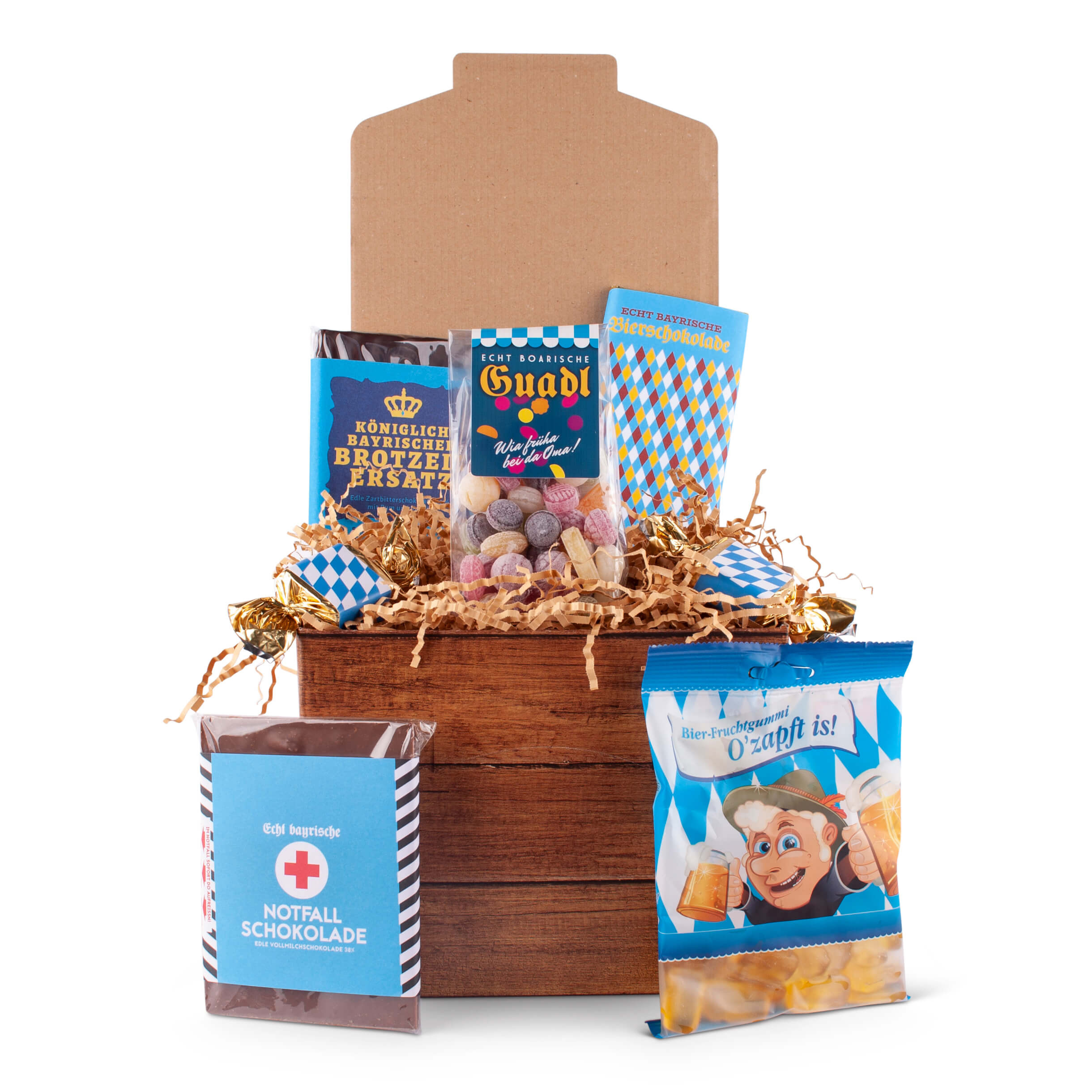 Bayrische Geschenke
 Geschenkbox "Wos Siass"