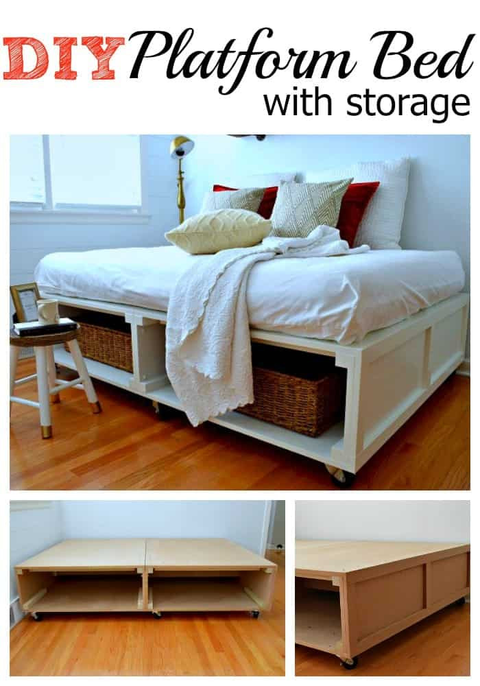 Bed Diy
 How to Build a DIY Platform Bed with Storage