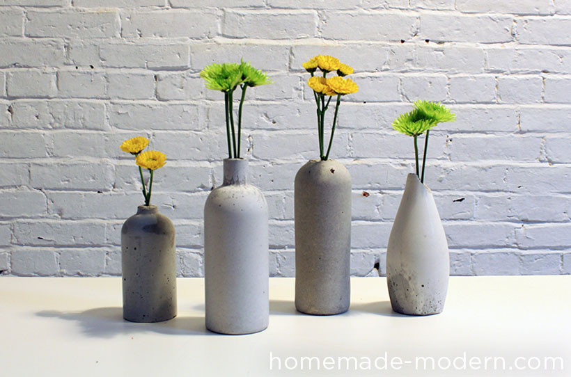 Beton Vase Diy
 EP27 Concrete Vases ‹ HomeMade Modern