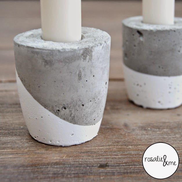 Beton Vase Diy
 17 Best images about Beton vaser og fyrfadsstager on