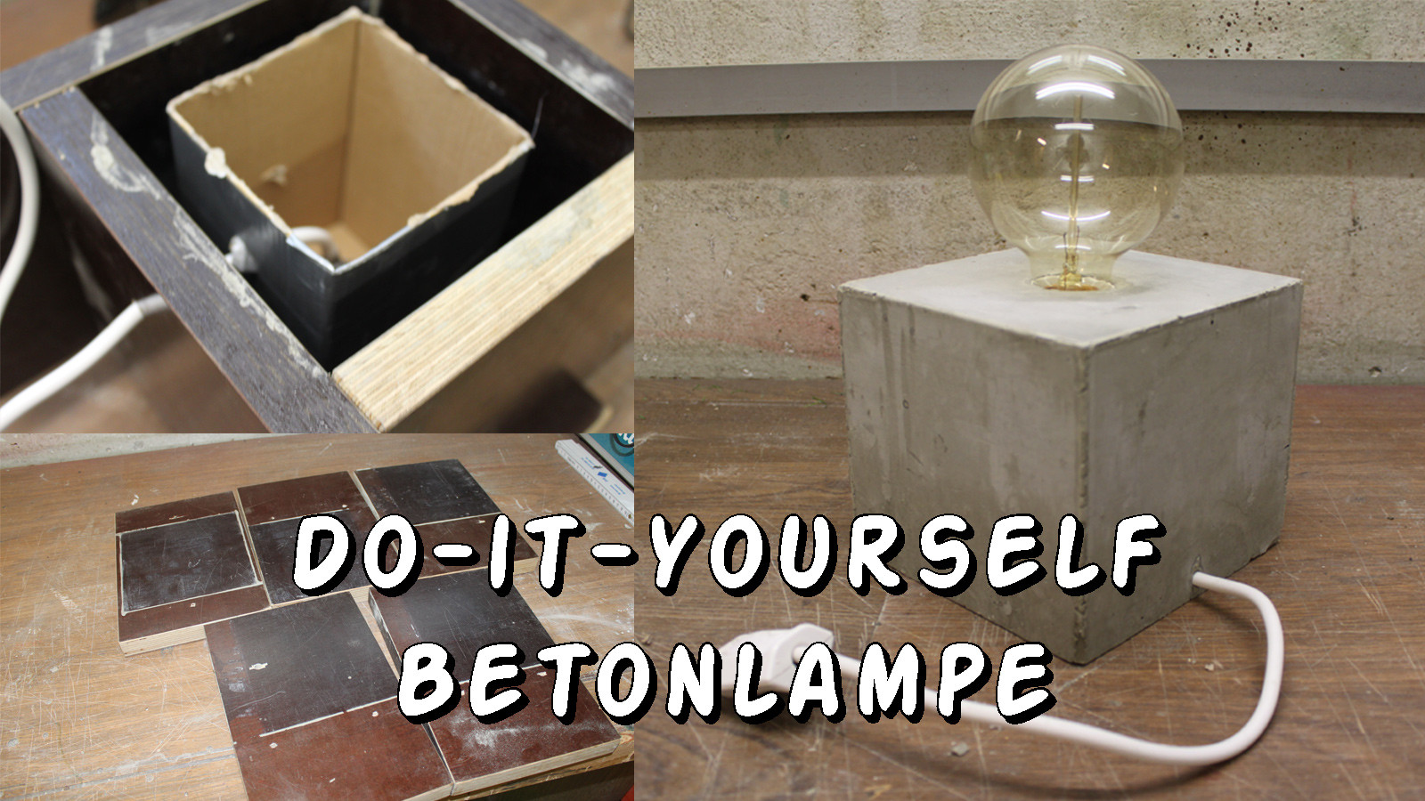 Betonlampe Diy
 Do It Yourself Betonlampe Daytrippers