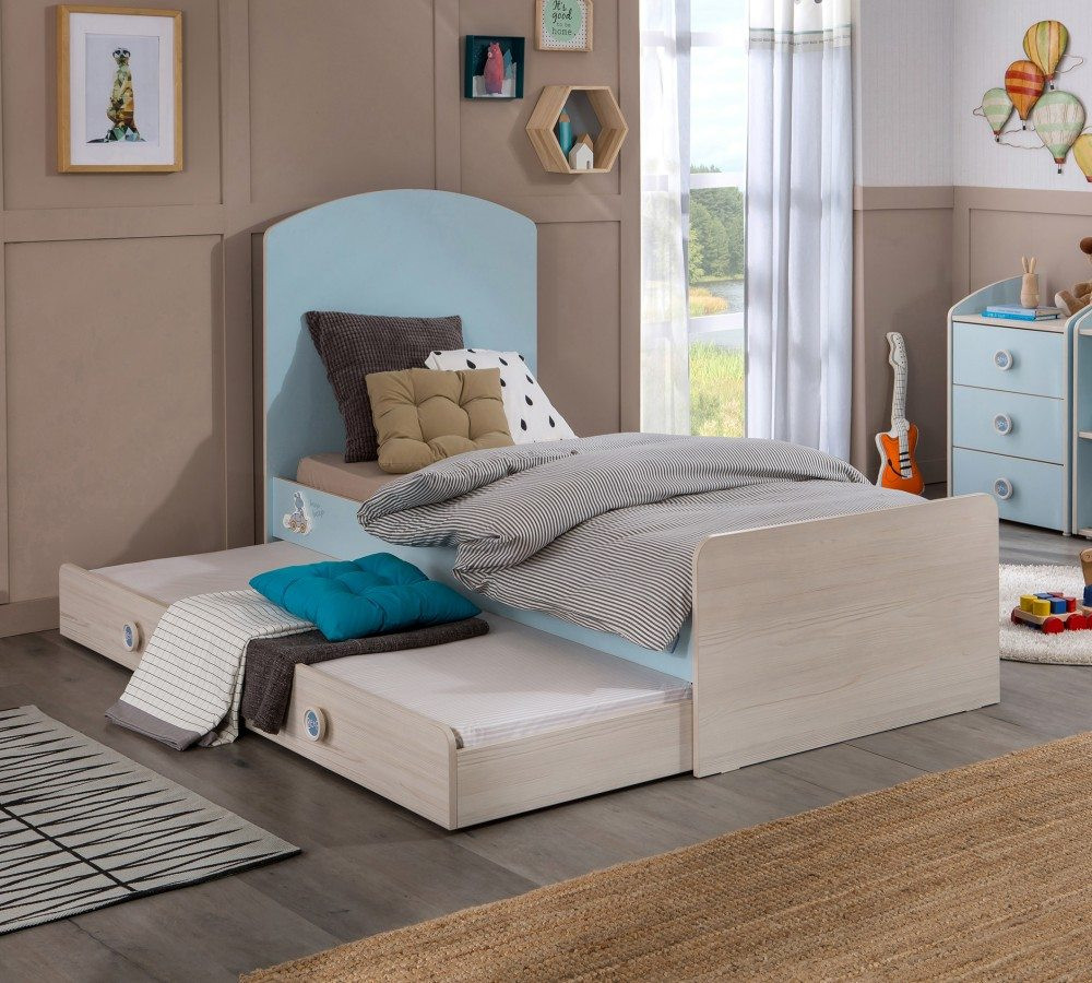 Bett Mit Unterbett
 Bett konvertibel mit Unterbett 80 x 180 cm möbel