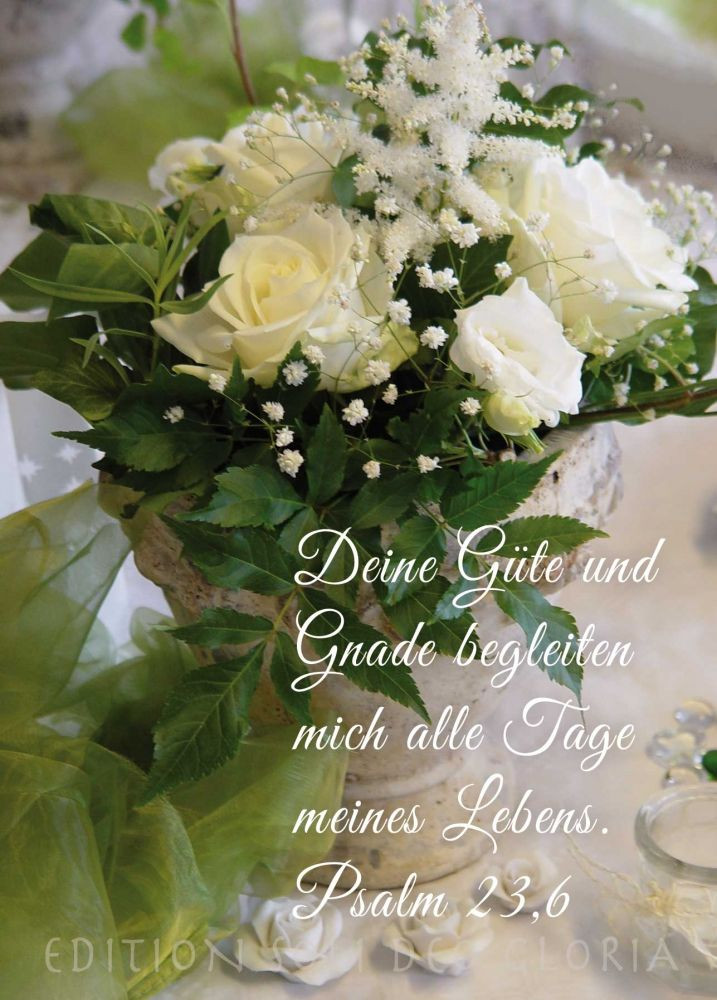 Bibelsprüche Hochzeit
 christliche Postkarte 95 Gnade Gottes Liebe Glückwunsch