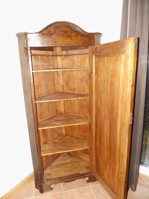 Biedermeier Schrank
 Antiker Biedermeier Schrank Eckschrank