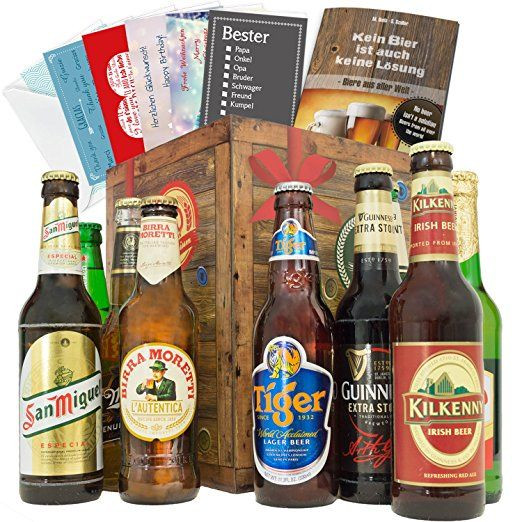 Bier Geschenke
 Geschenkideen für Männer BIER AUS ALLER WELT Geschenkset