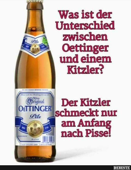 Bier Geschenke Lustig
 Bier lustig witzig Sprüche Bild Bilder Oettinger