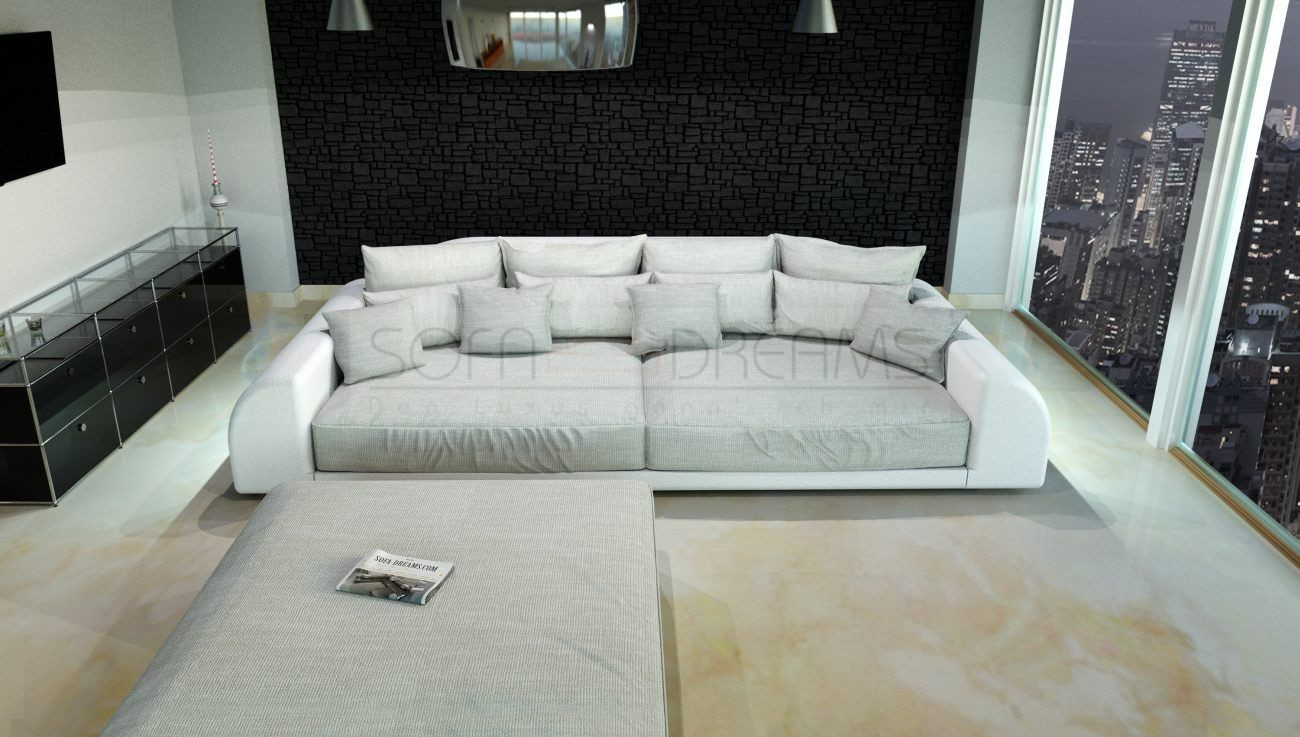 Big Couch
 XXL Big Sofa Miami Megasofa With Illumination Big Sofa