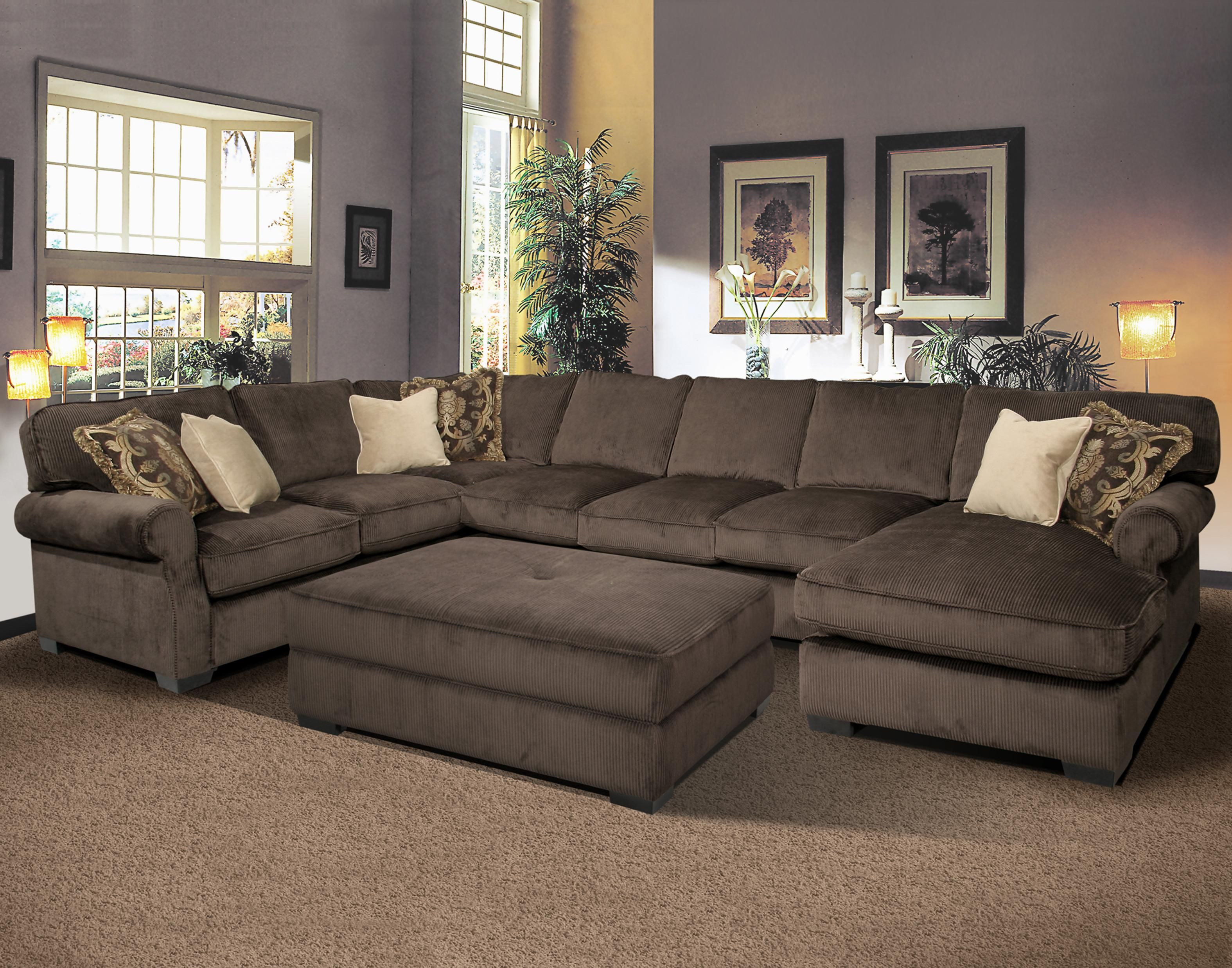 Big Couch
 BIG AND FY Grand Island 7 Seat Sectional Sofa
