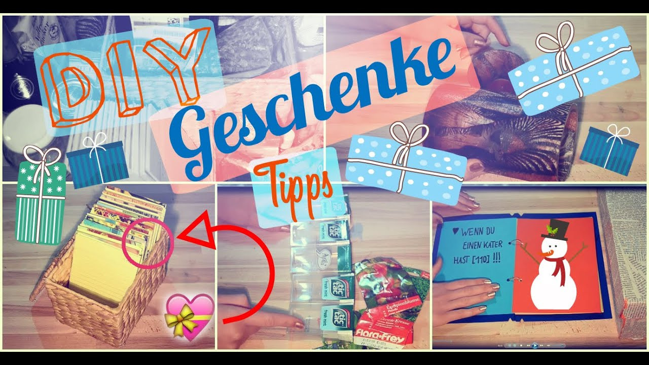 Billige Geschenke
 14 Geschenke TIPPS selbstgemacht DIY & gekauft