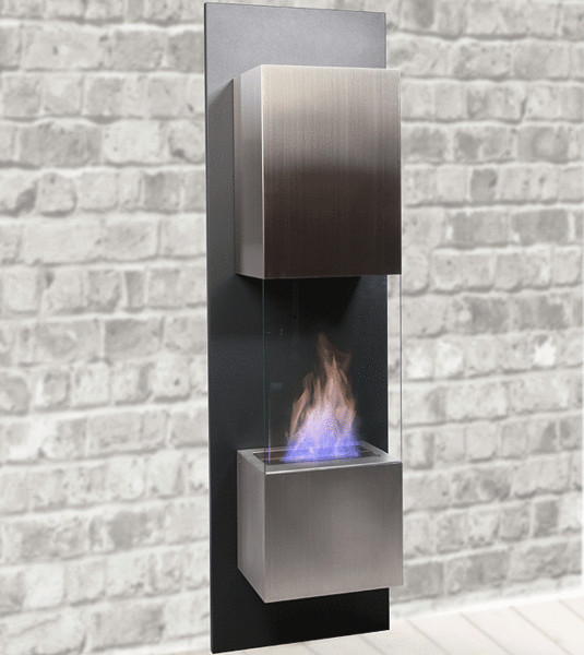 Bioethanol Kamin Wand
 greenfire Bio Ethanol Kamin Romana GF0004 In&Outdoor Art