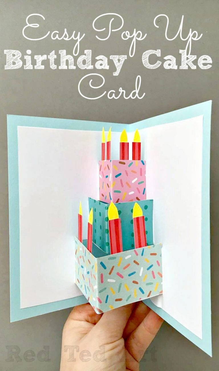 Birthday Card Diy
 50 DIY Birthday Cards For Everyone In Your Life
